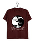 Physics SCHRODINGERS EQUATION YIN YANG Nerd Casual Graphic Printed T-Shirt for Men